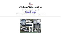 Desktop Screenshot of clubsofdistinction.com